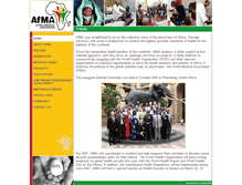 Tablet Screenshot of africama.net